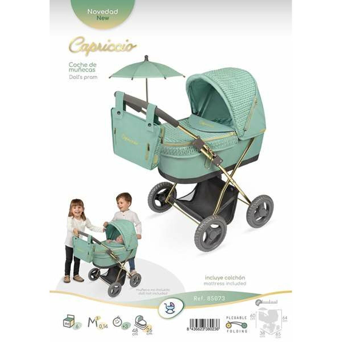 Păpușă bebeluș Decuevas