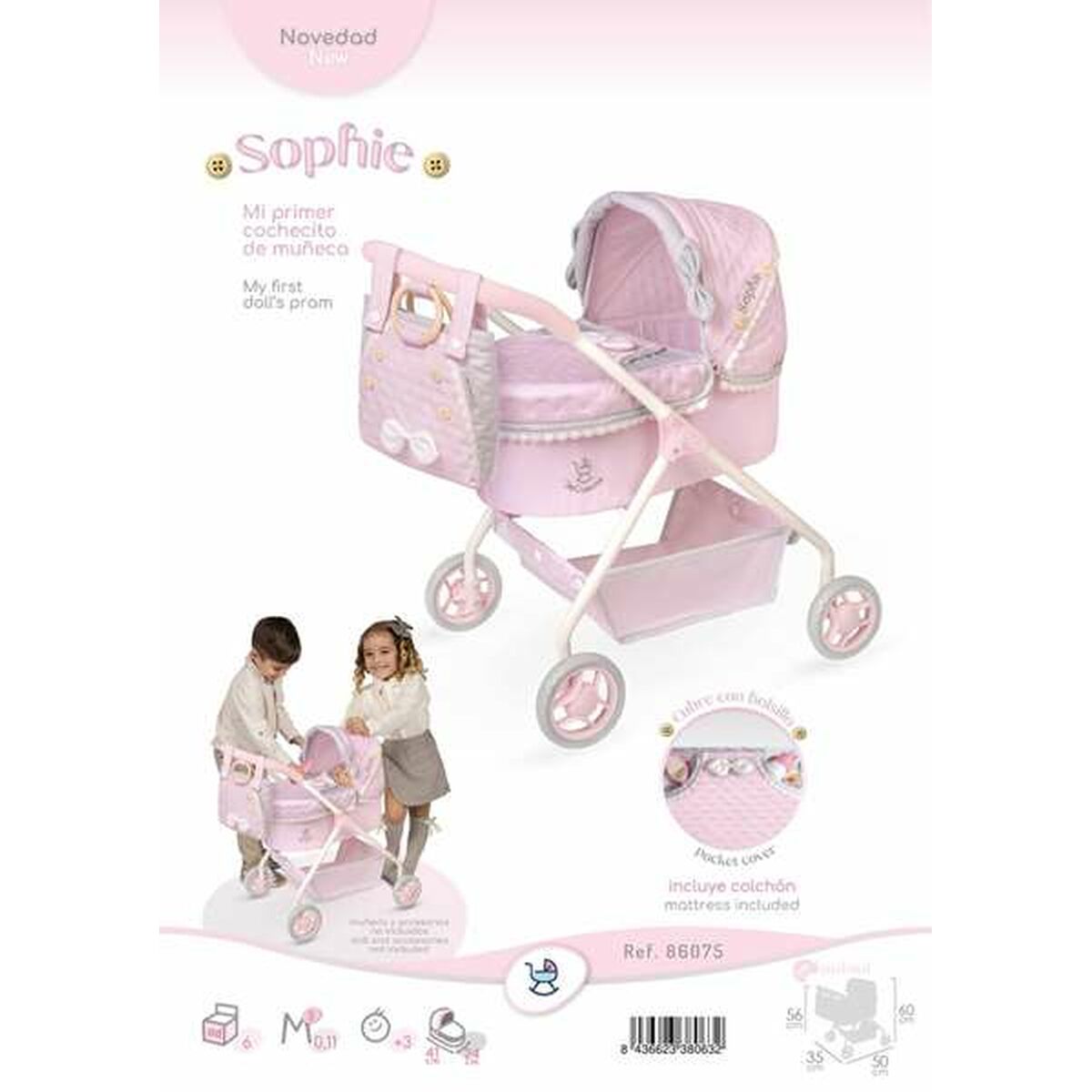 Păpușă bebeluș Decuevas