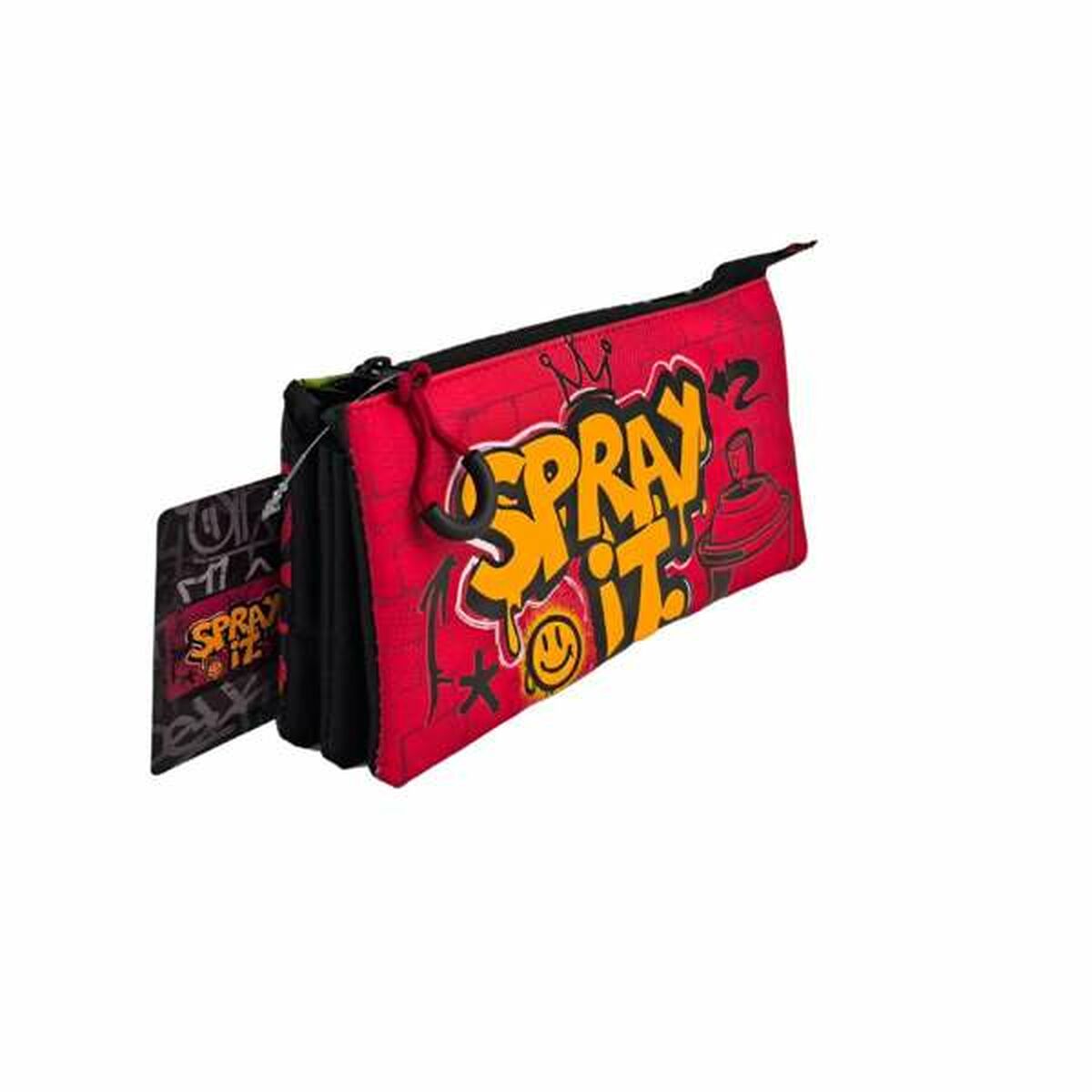 Penar triplu Toybags Grafitti 11 x 23 x 5 cm