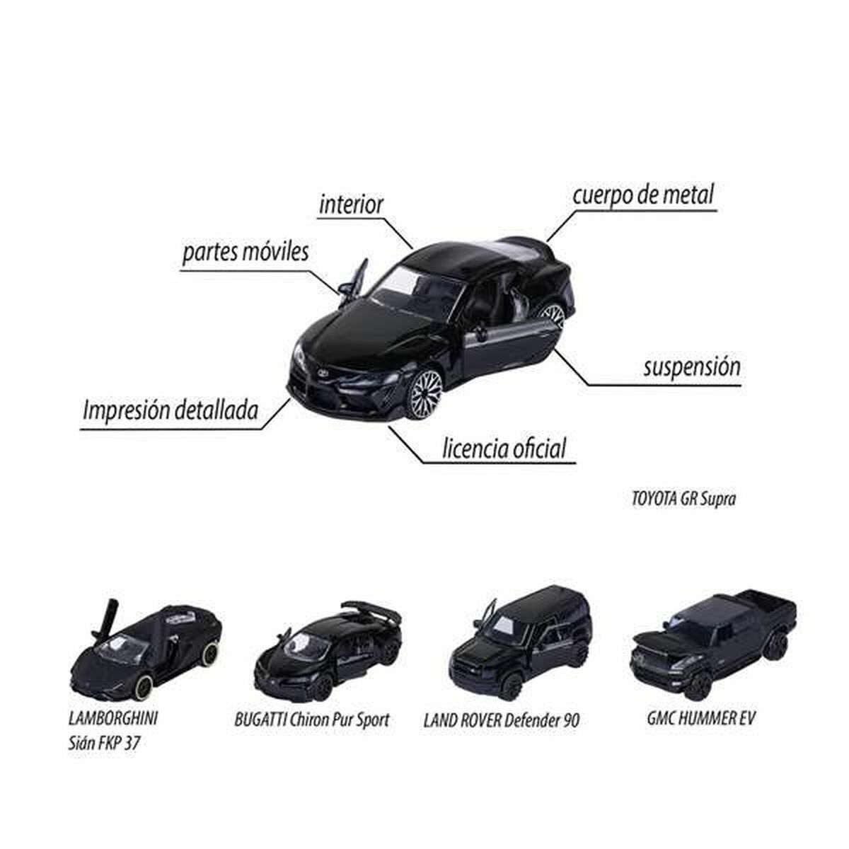 Set de 5 Mașini Smoby Gri