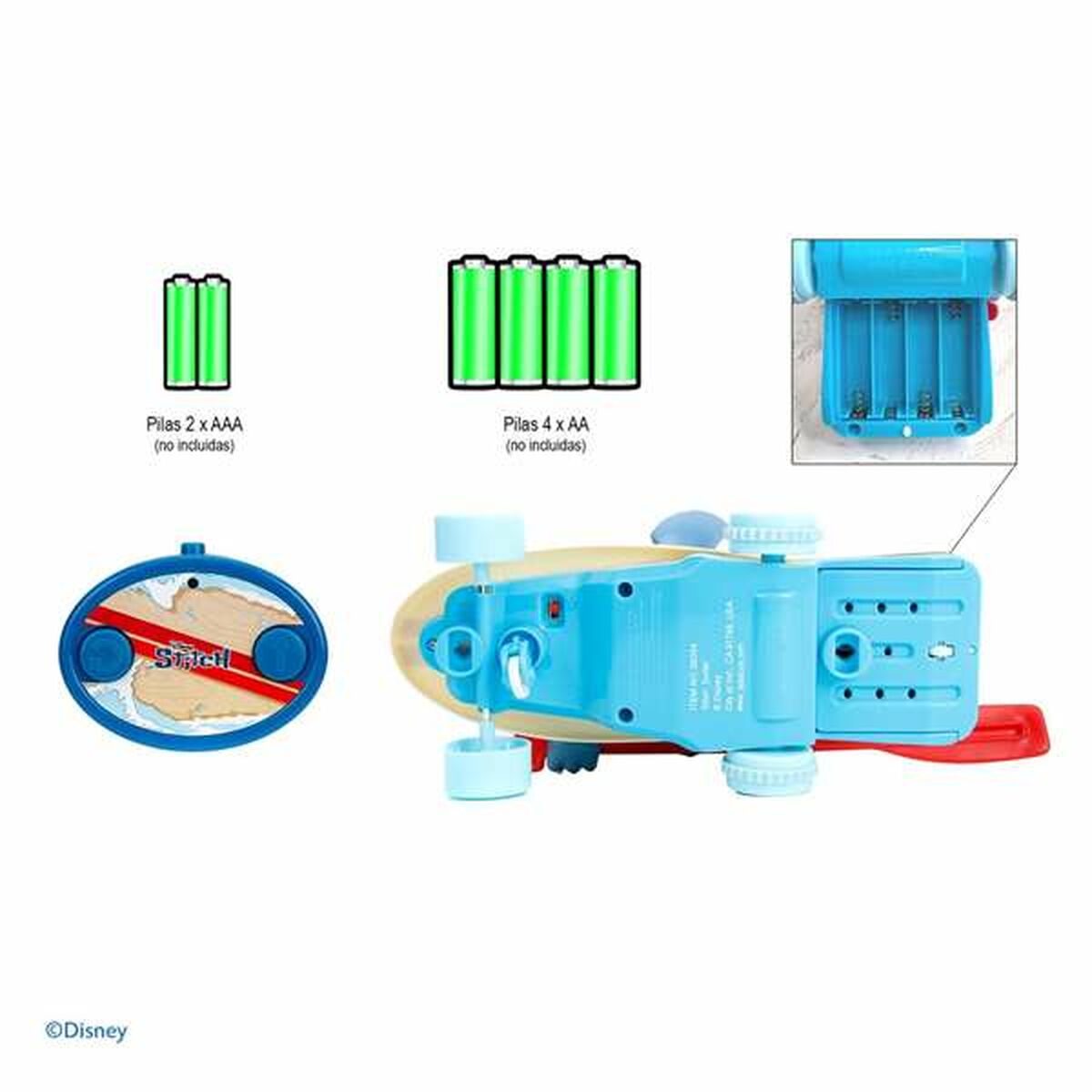 Vehicul Radio Control Smoby Stitch  25cm