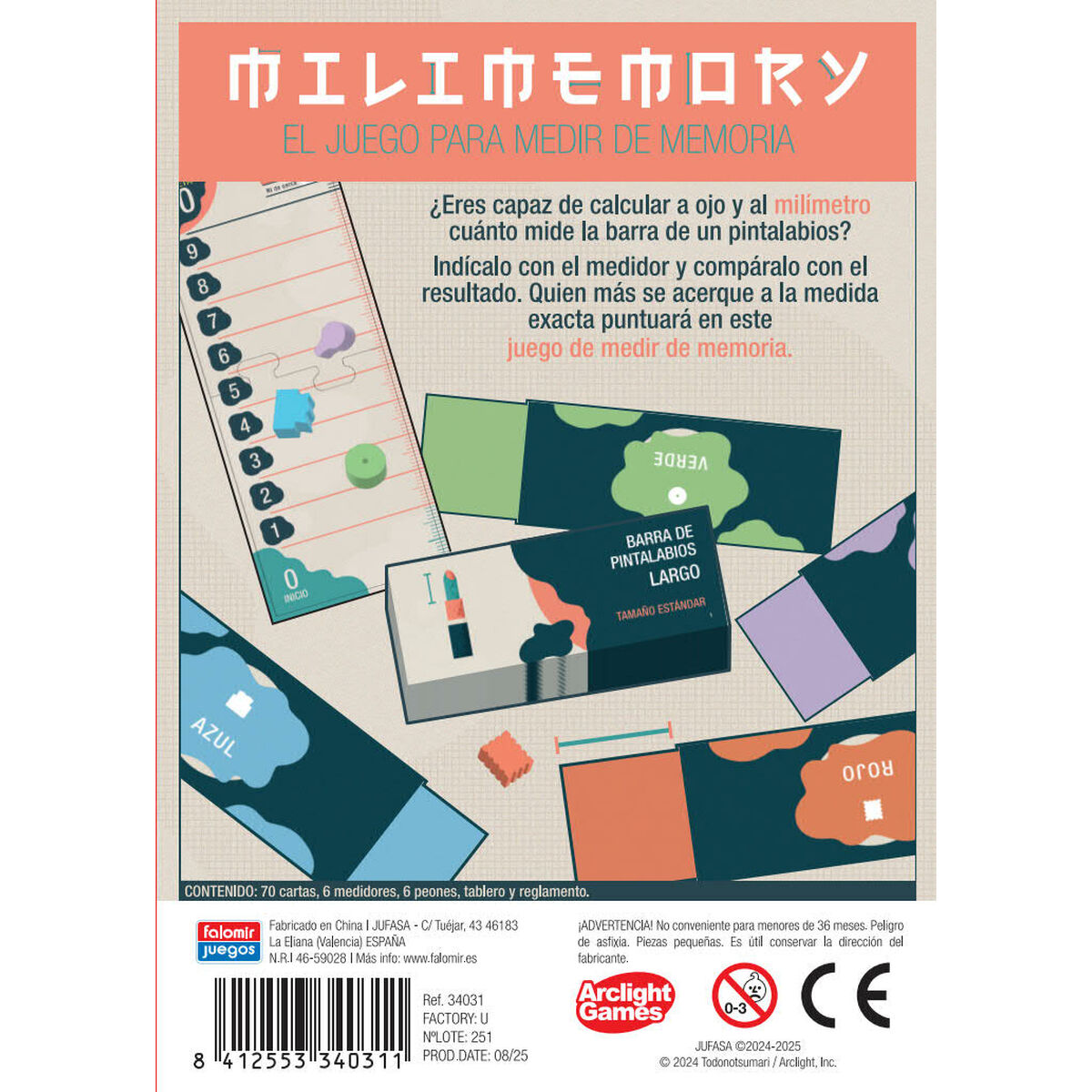Joc Educativ Falomir Millimemory