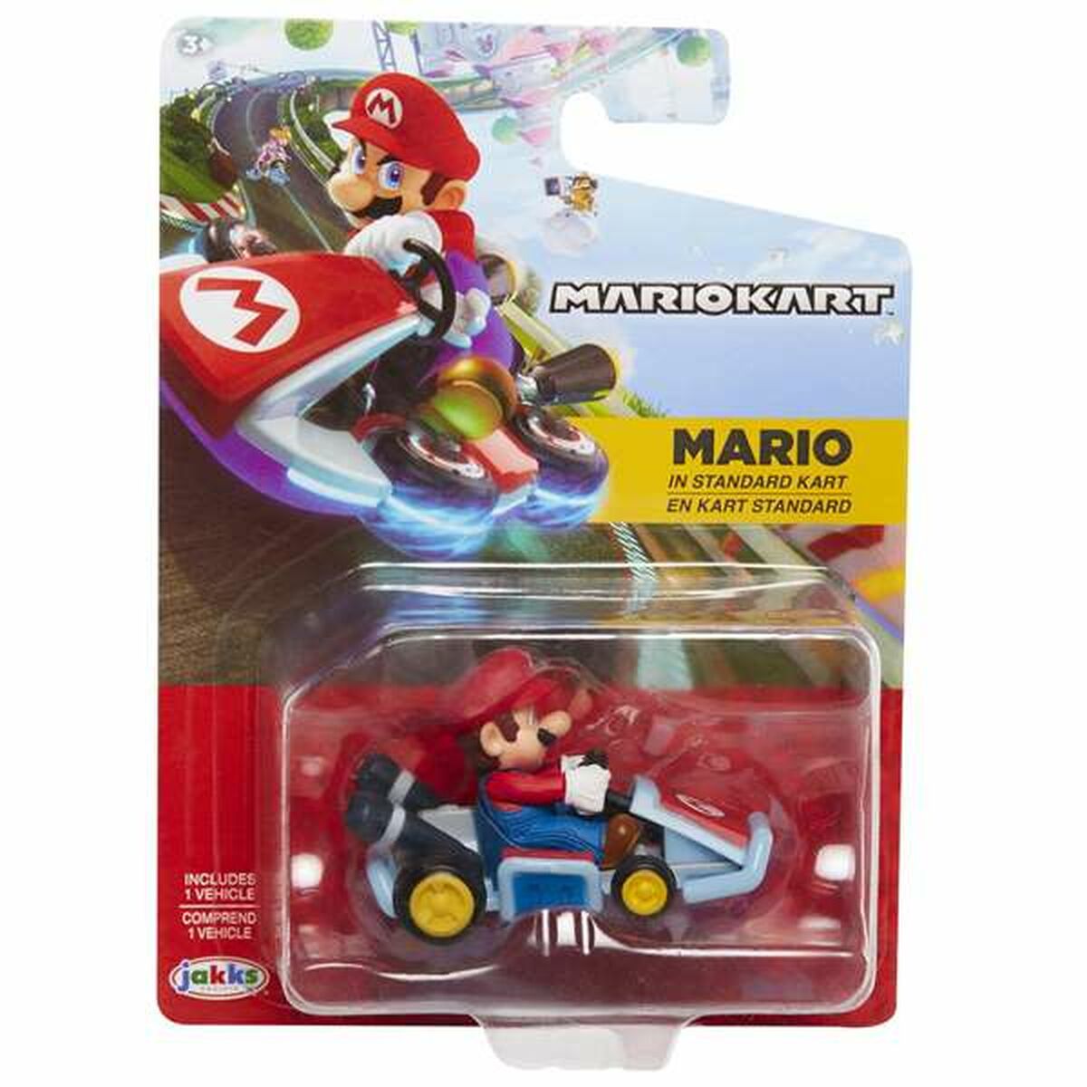 Mașină de jucărie Jakks Pacific Super Mario Kart Racers Wave 5 Multicolor (Multicolor)