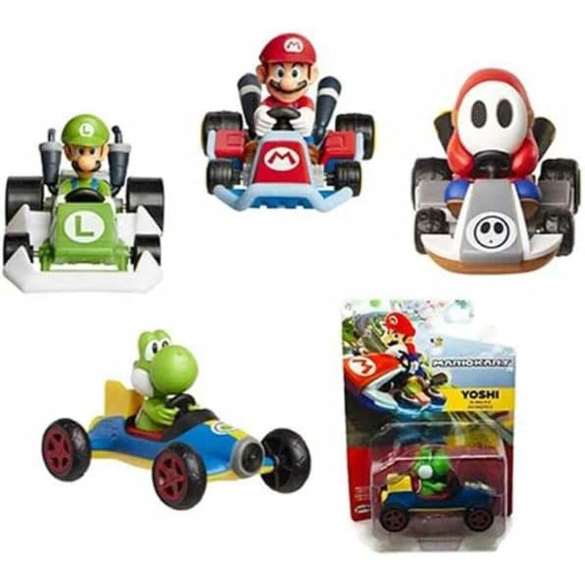 Mașină de jucărie Jakks Pacific Super Mario Kart Racers Wave 5 Multicolor (Multicolor)