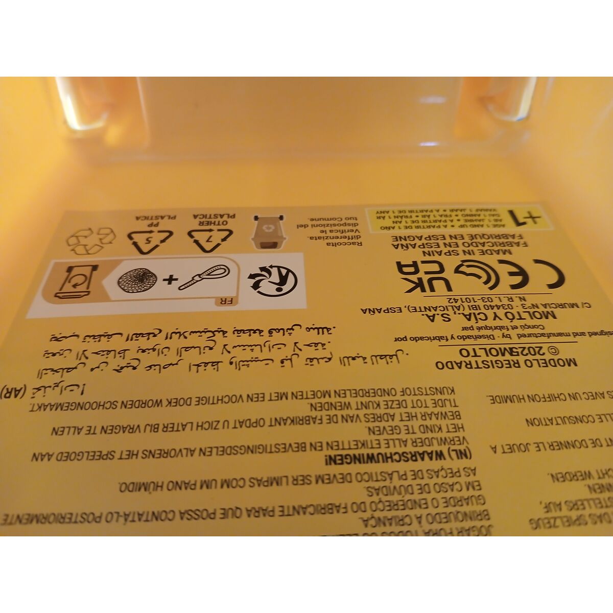 Set de jucării de plajă Moltó