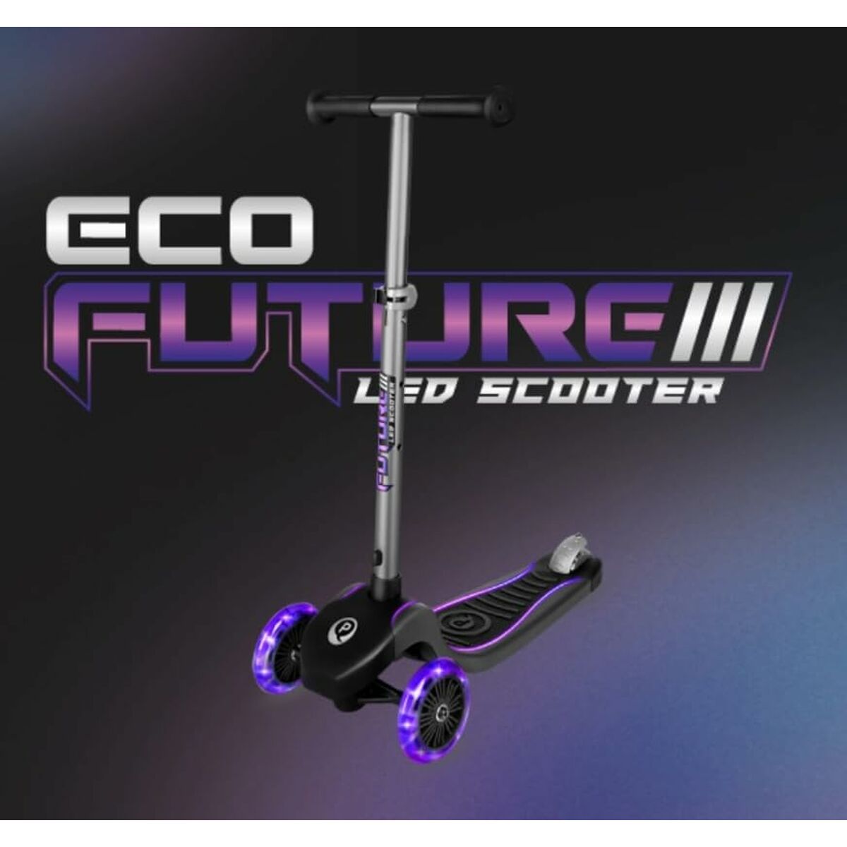 Trotinetă Ociotrends Eco Future Scooter Verde 3 roți