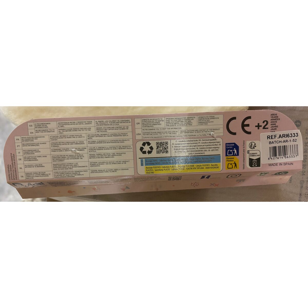 Rucsac port bebe Arias 40-45 cm Bej