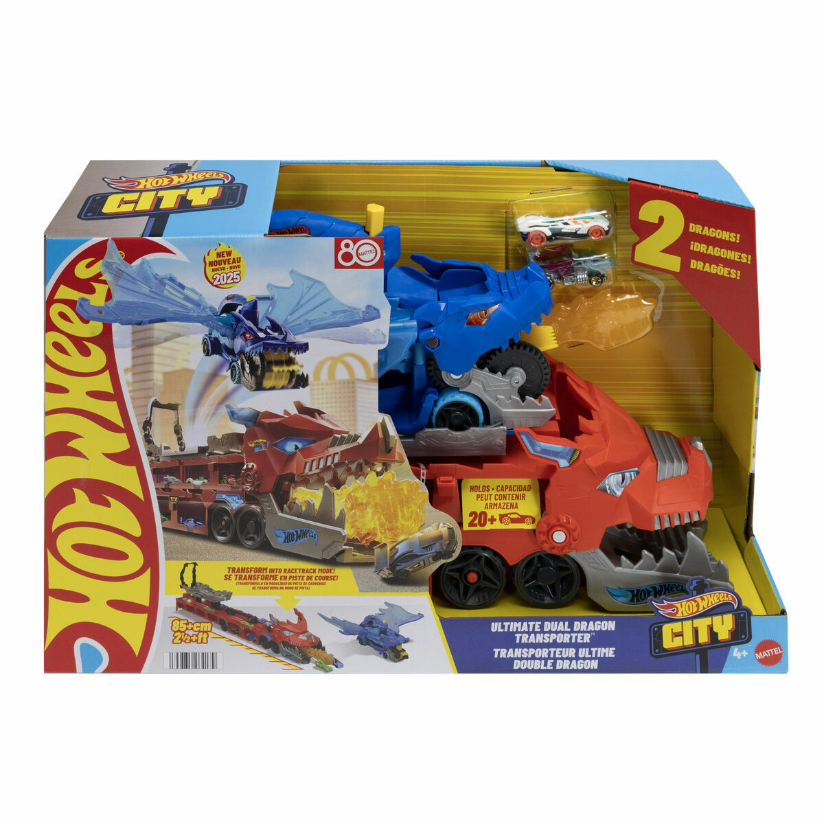 Set de Jucării cu Vehicule Mattel Multicolor