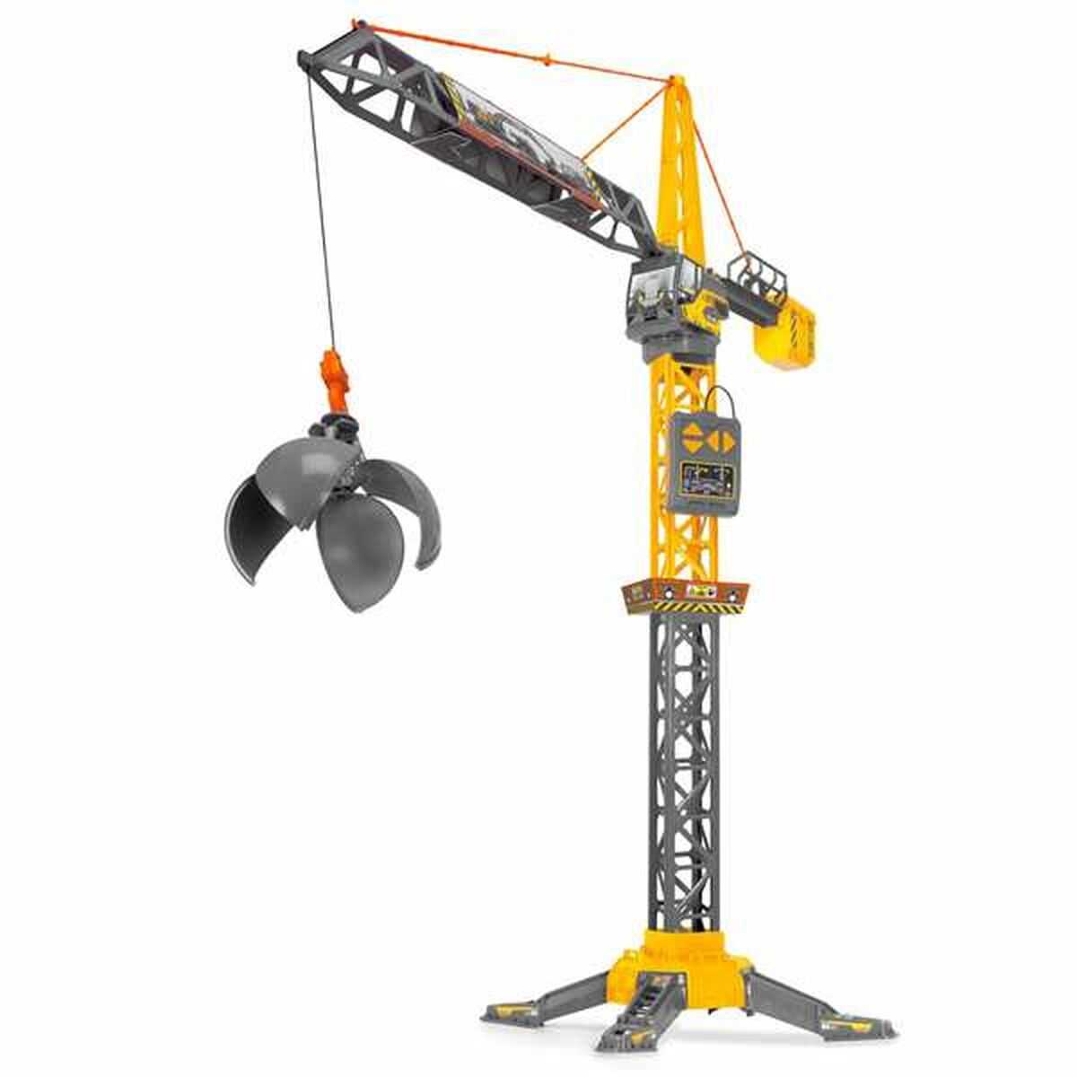 Macara de jucărie Smoby Mighty Crane Control radio Galben Gri