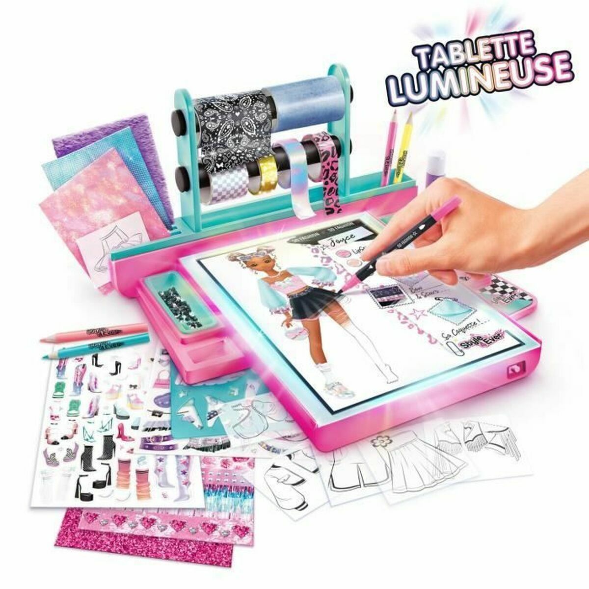 Creioane Canal Toys Albastru Roz Plastic