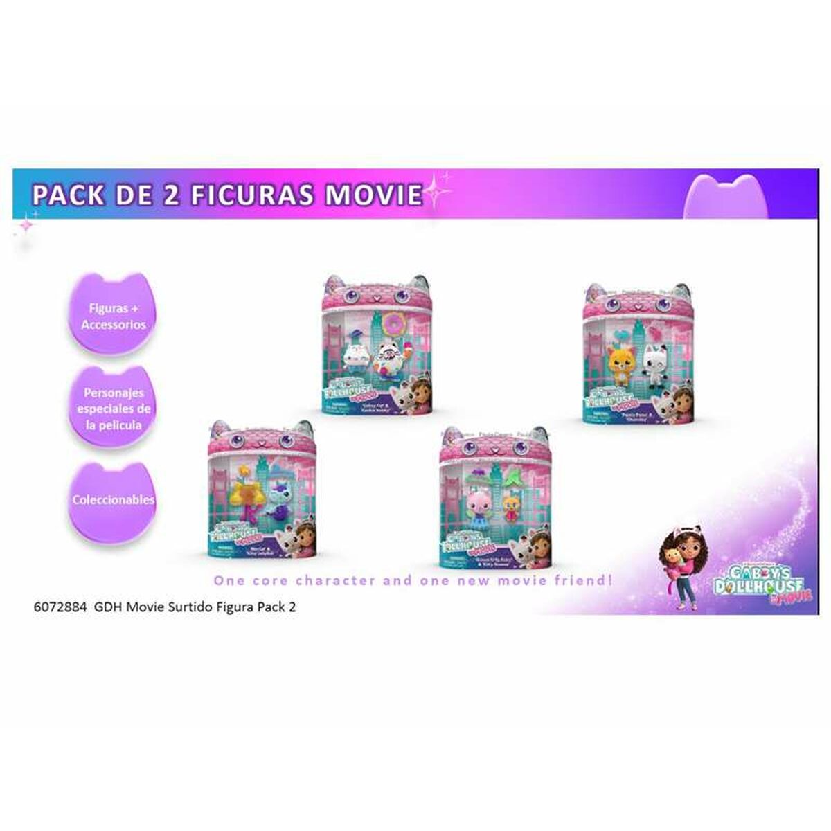 Set de figurine Gabby's Dollhouse