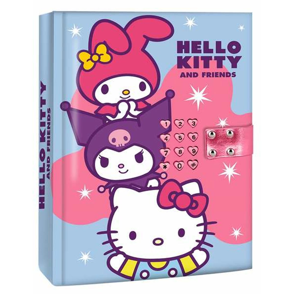 Jurnal secret cu lacăt Hello Kitty