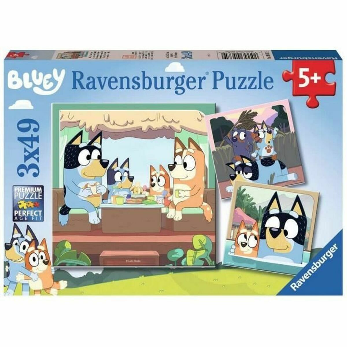 Set de 3 Puzzle-uri Ravensburger 147 Piese