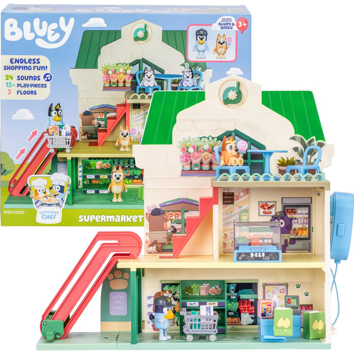Playset Bluey Lumină Sunet