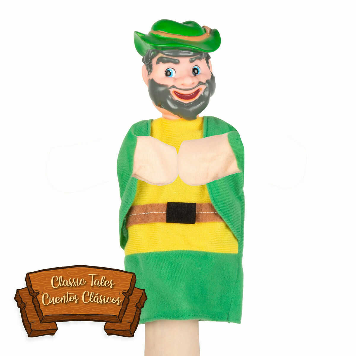 Marionetă de Pluș Colorbaby Scufița Roșie