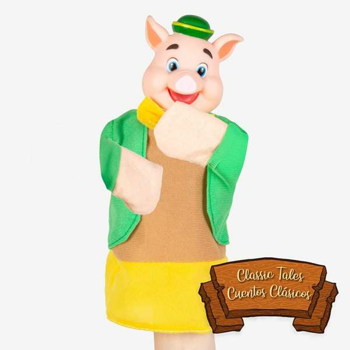 Marionetă de Pluș 3 Little Pigs