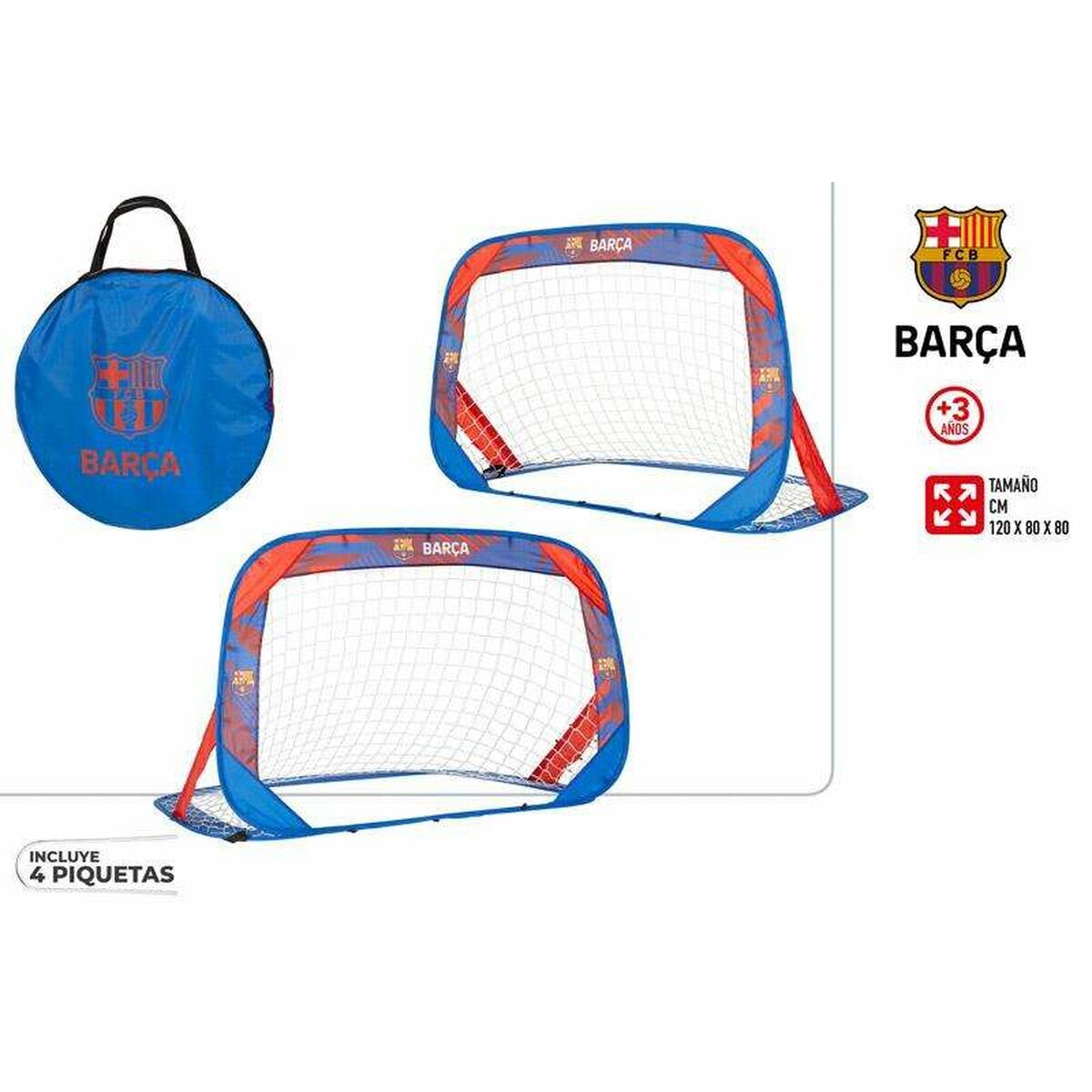 Set de 2 porți de fotbal F.C. Barcelona
