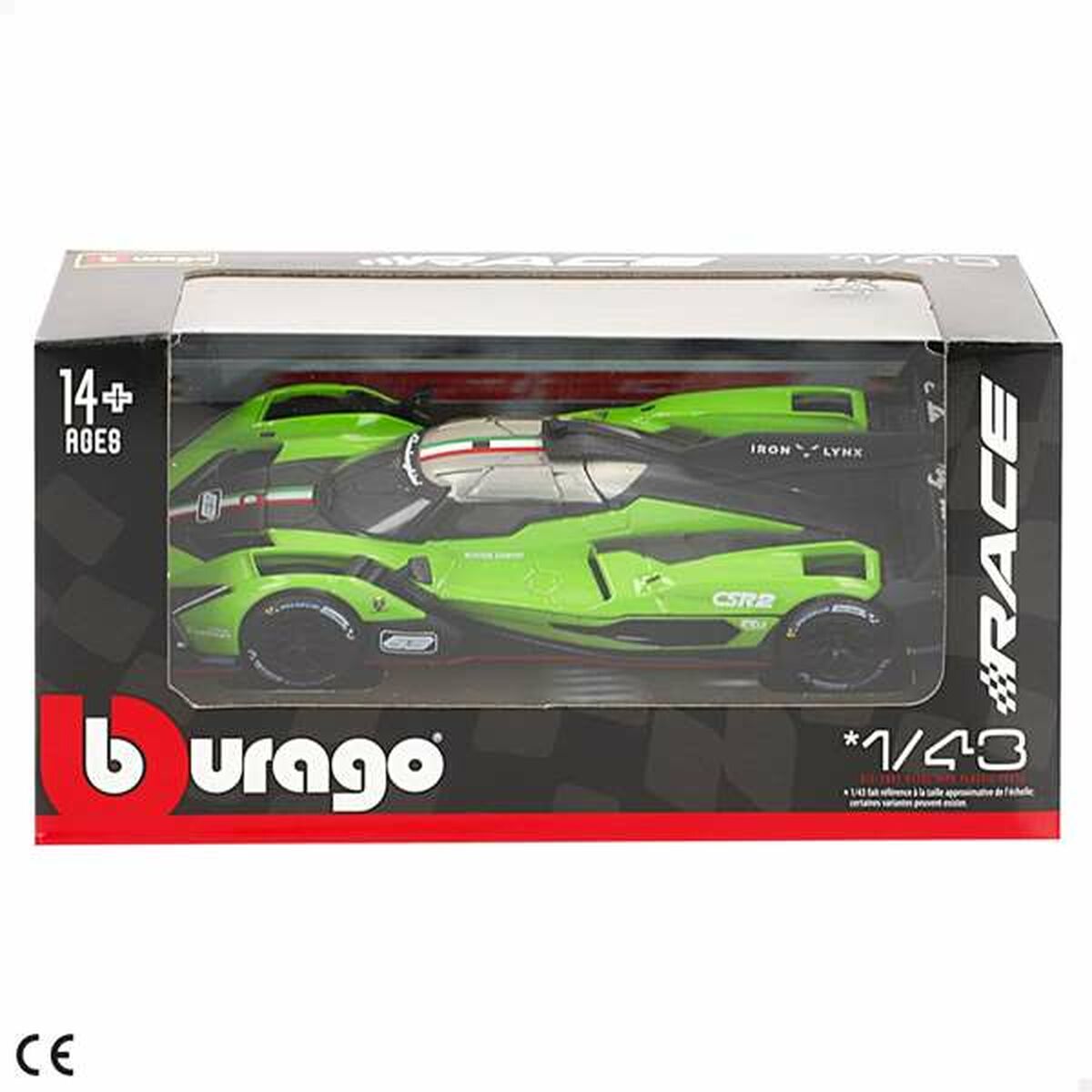 Mașină Bburago Racing Series 2025 V1 1:43