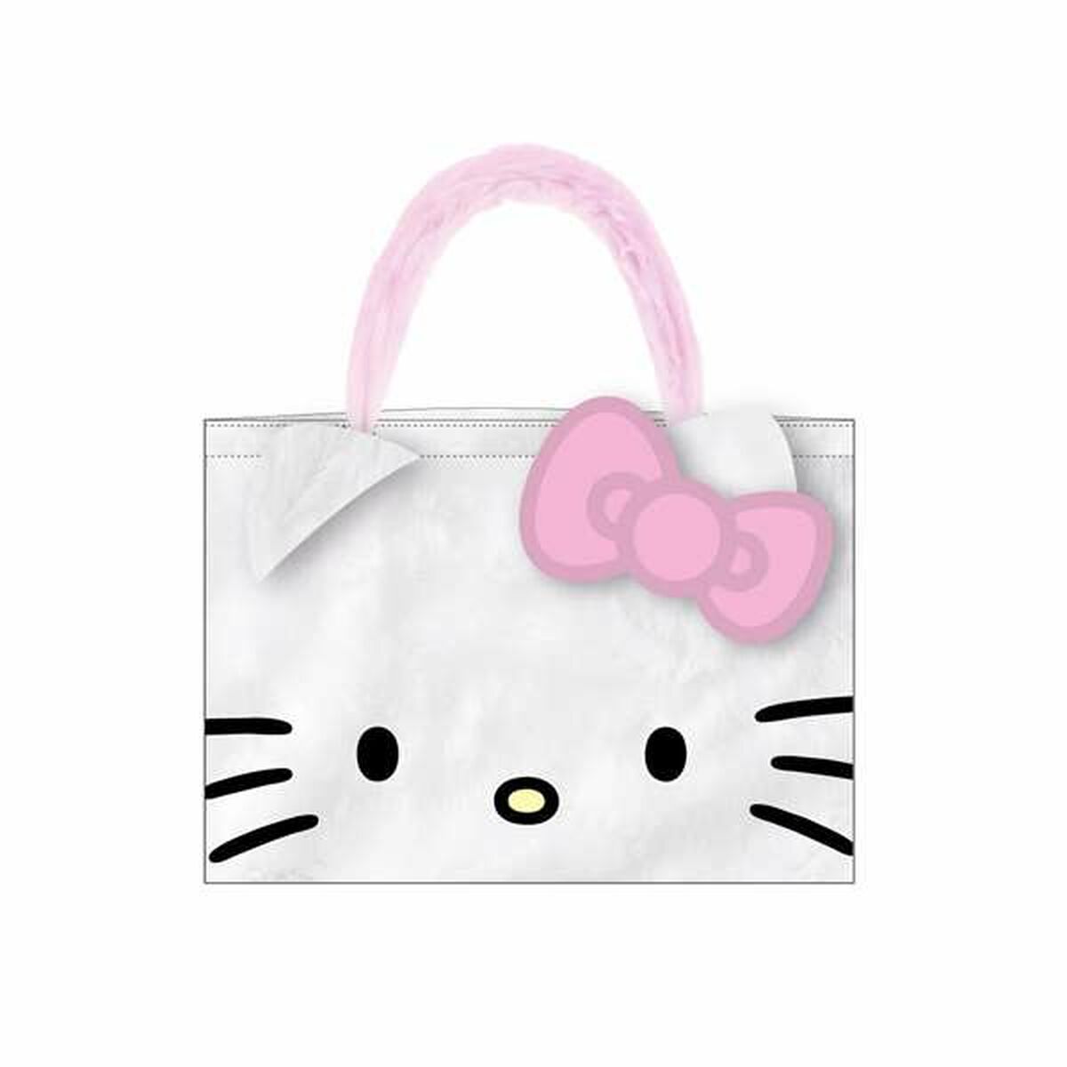 Geanta de umar Hello Kitty Alb
