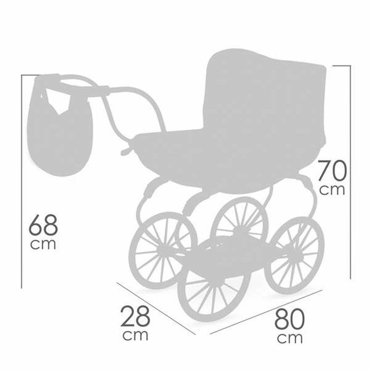 Cărucior pentru Păpuși Decuevas