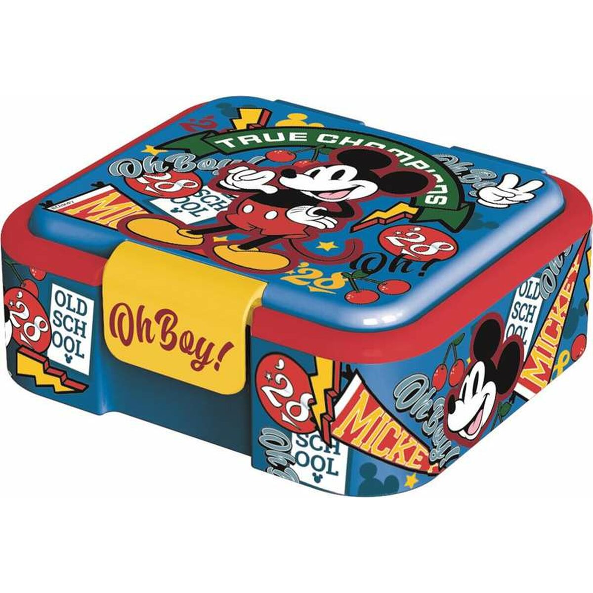 Cutie pentru Sandwich Mickey Mouse True Champions 18 x 16 x 6,5 cm