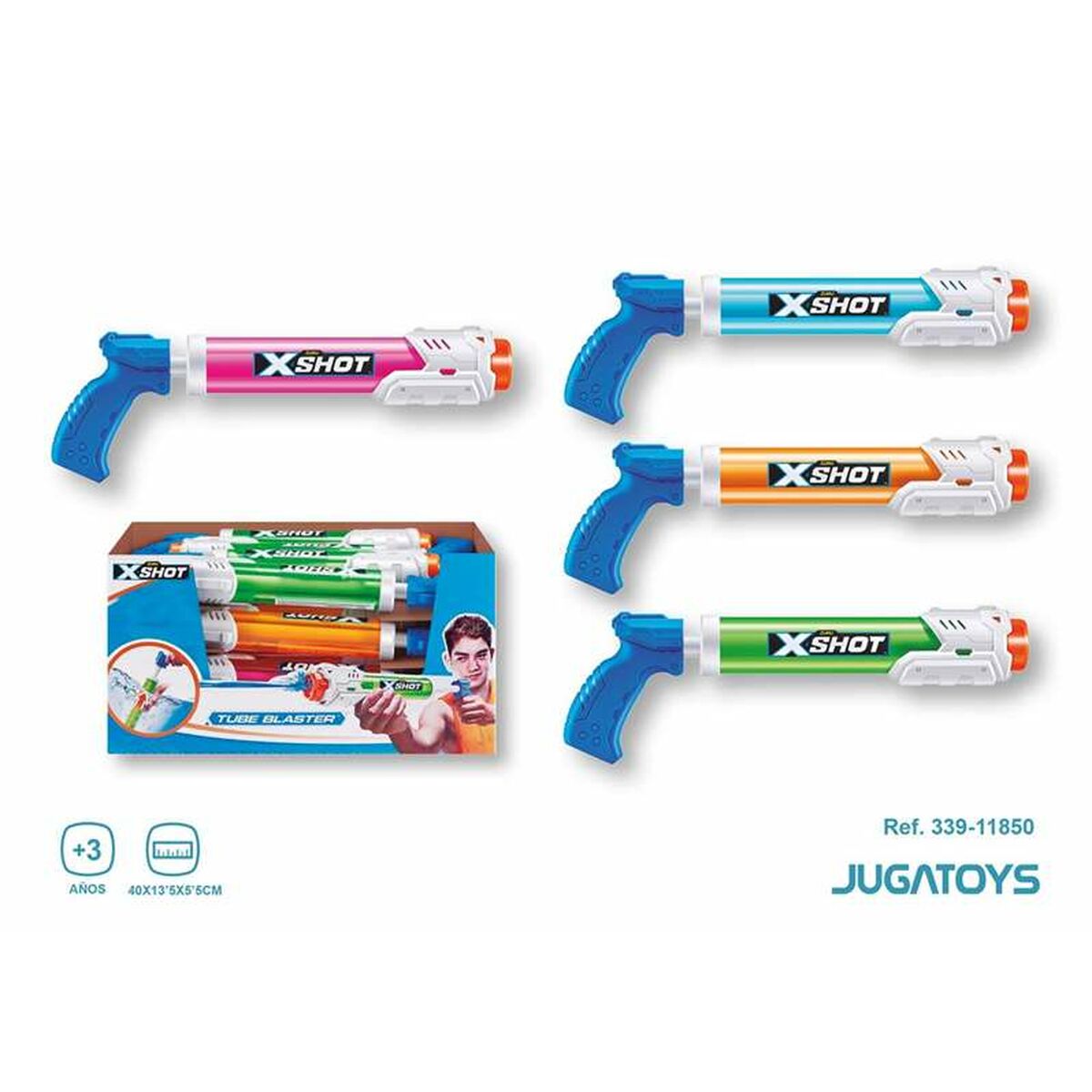 Pistol cu Apă Zuru  X-Shot Warfare 40 x 13 cm