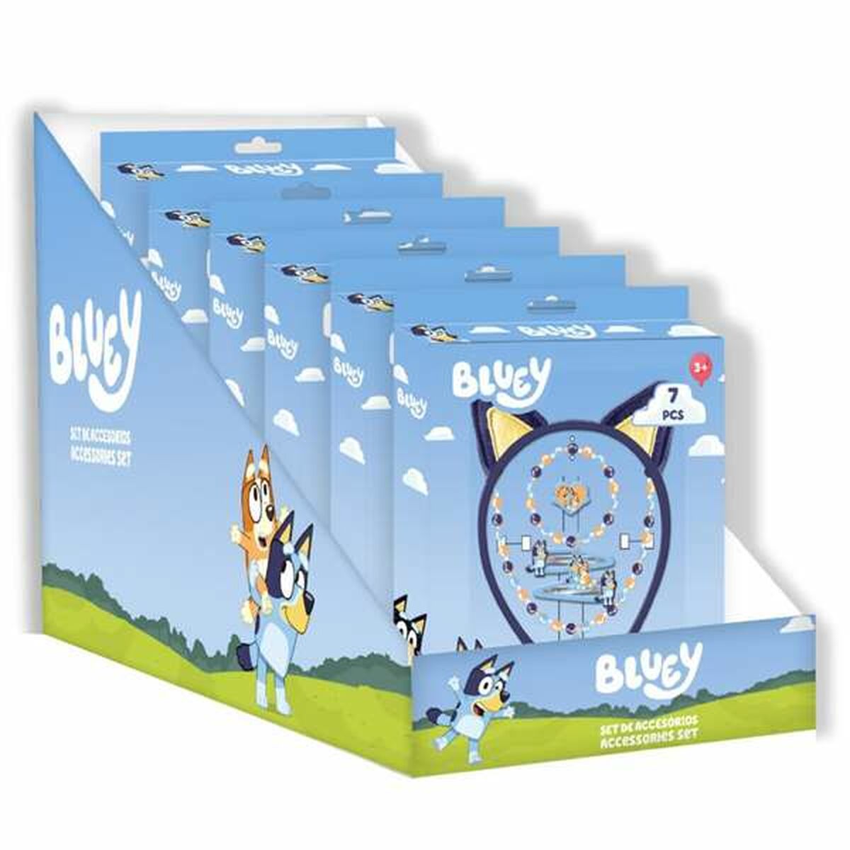 Accesorii pentru Păr Bluey Multicolor