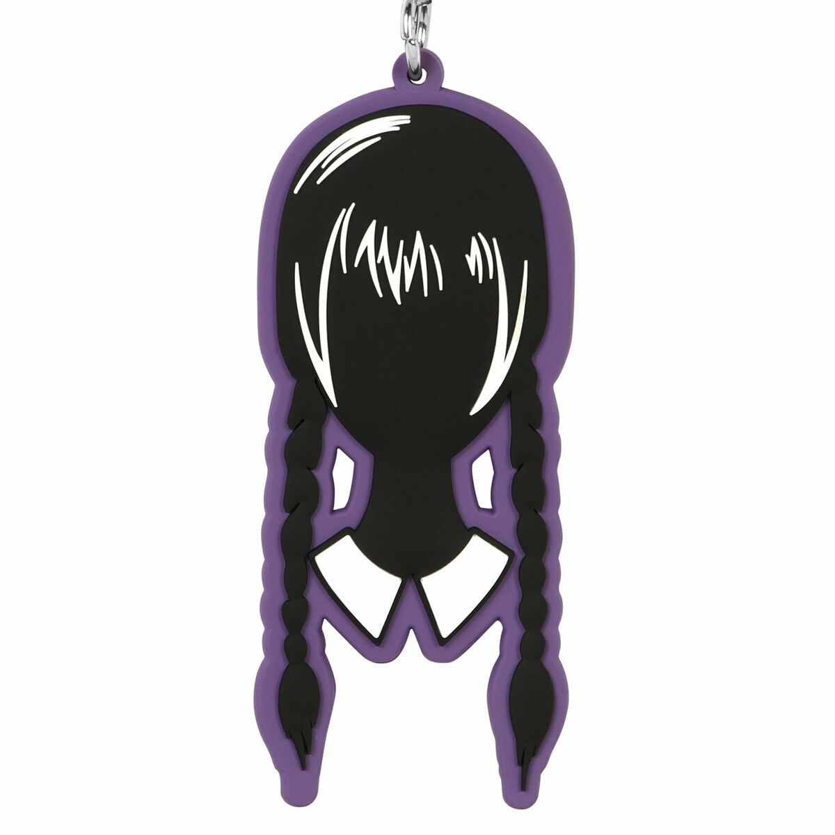 Breloc Wednesday Head Negru