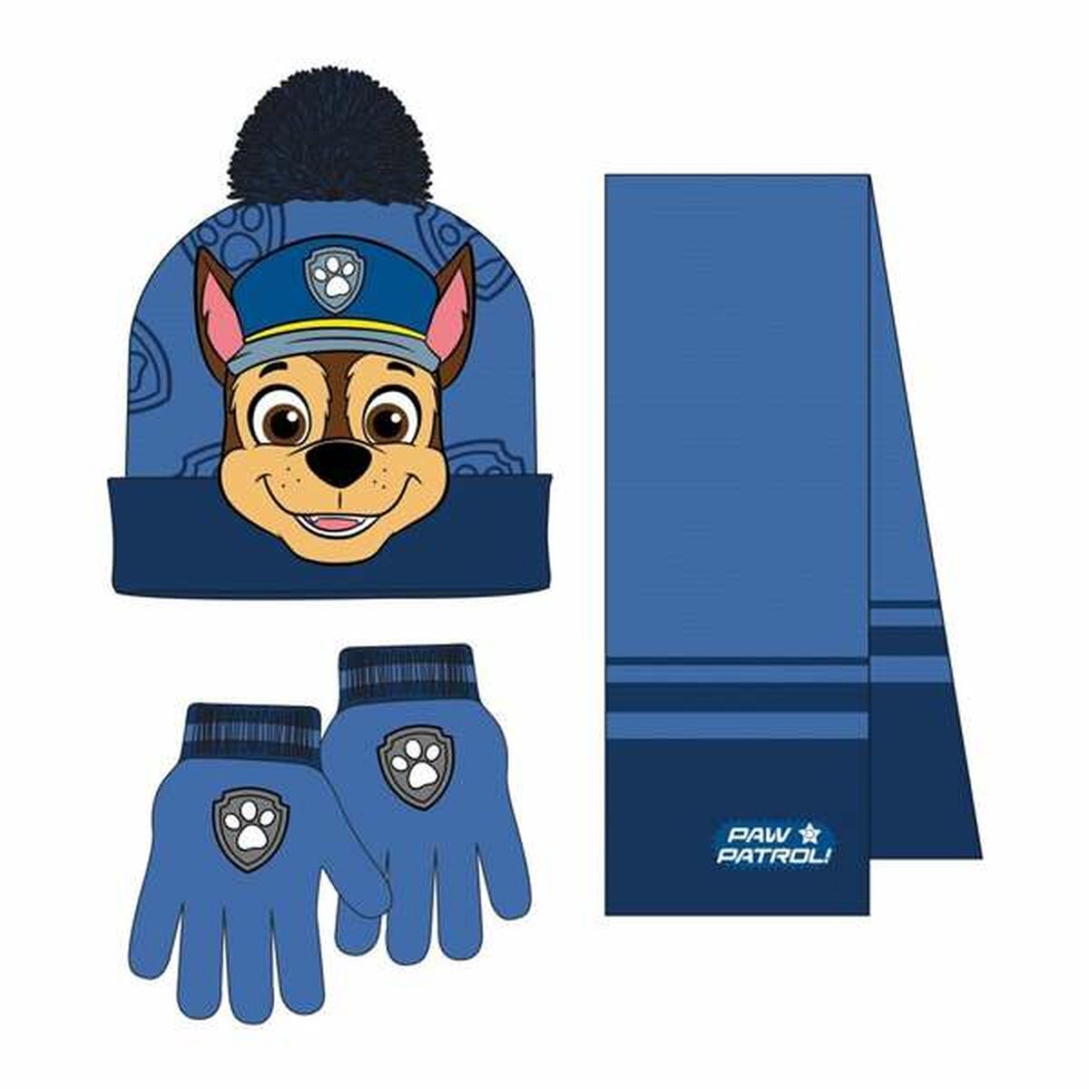Căciulă și Mănuși The Paw Patrol Albastru