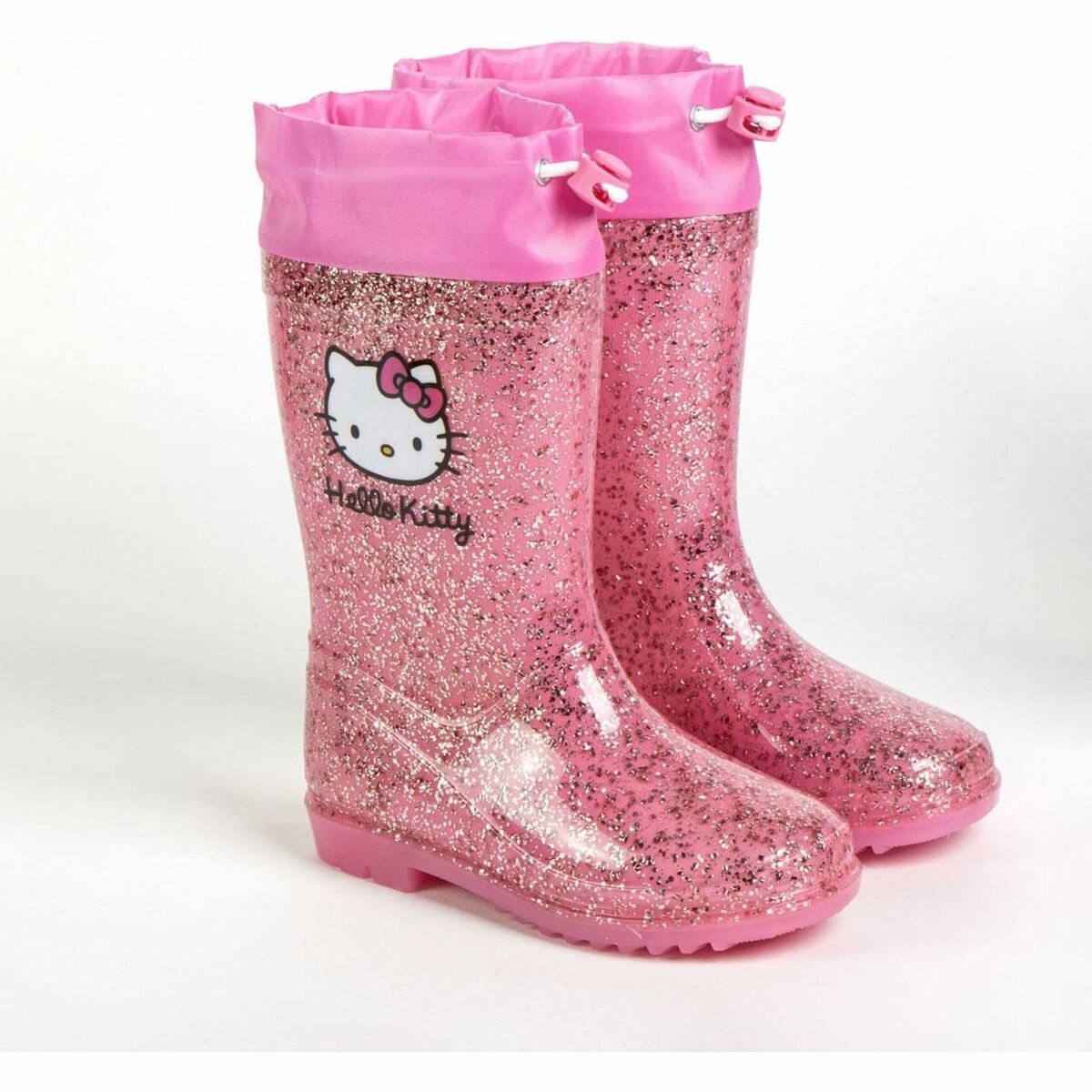 Cizme de Cauciuc pentru Copii Hello Kitty Fucsia