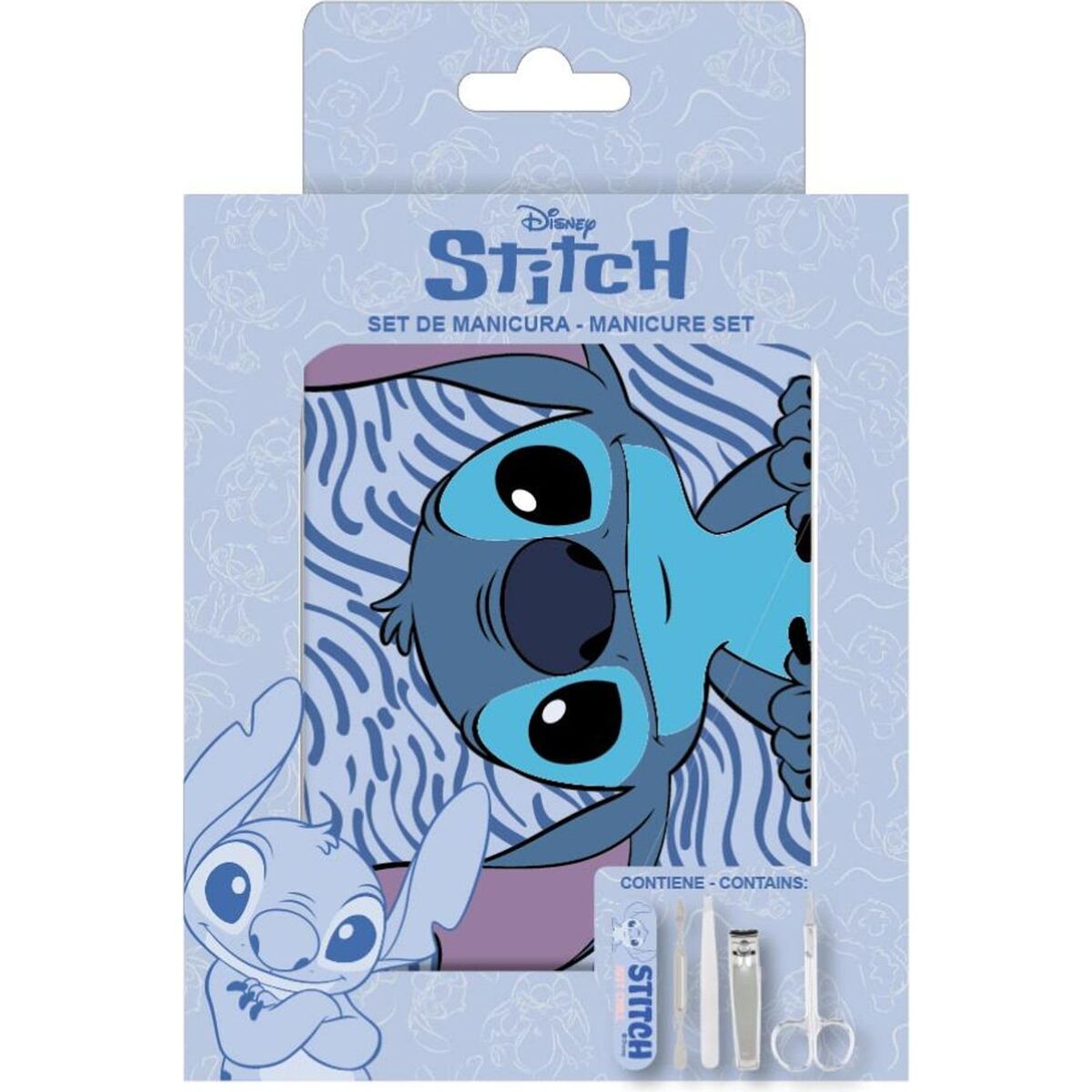 Set de Manichiură Stitch Albastru Infantil