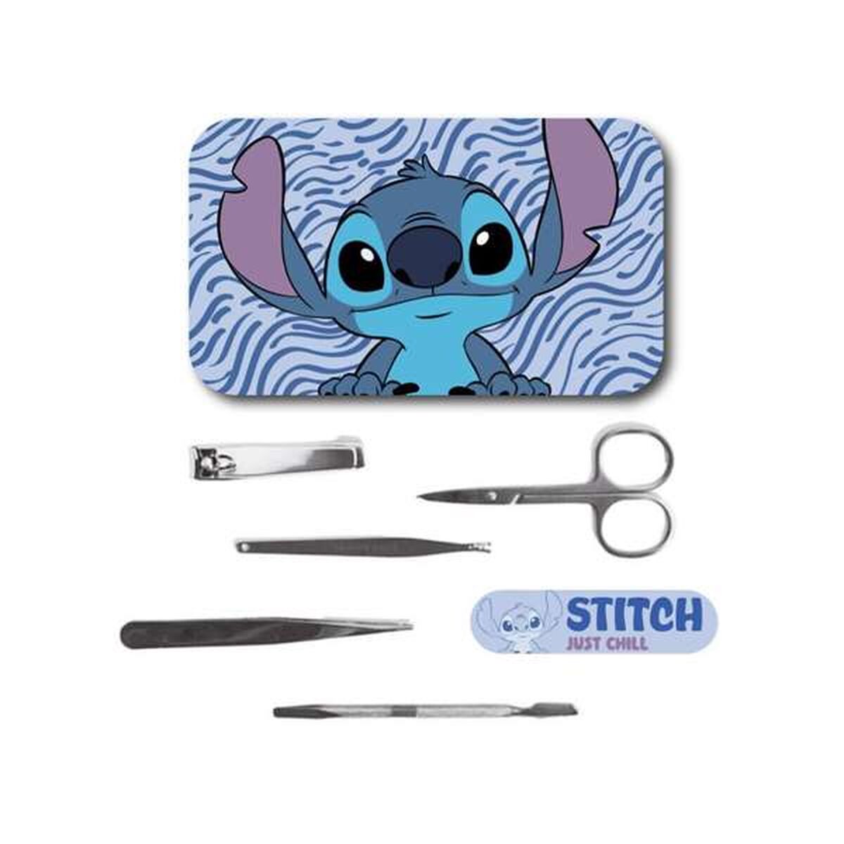 Set de Manichiură Stitch Albastru Infantil
