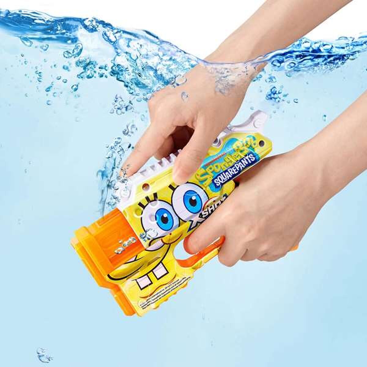 Pistol cu Apă Spongebob  X-Shot 10 X 14,8 X 4,5 CM