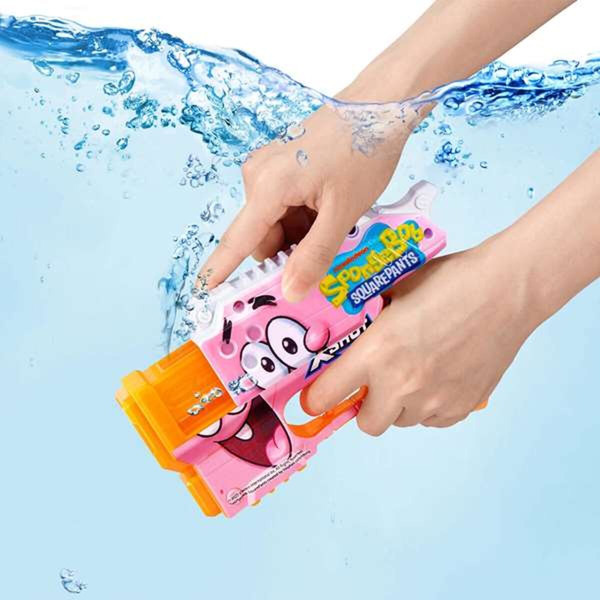 Pistol cu Apă Spongebob  X-Shot 10 X 14,8 X 4,5 CM