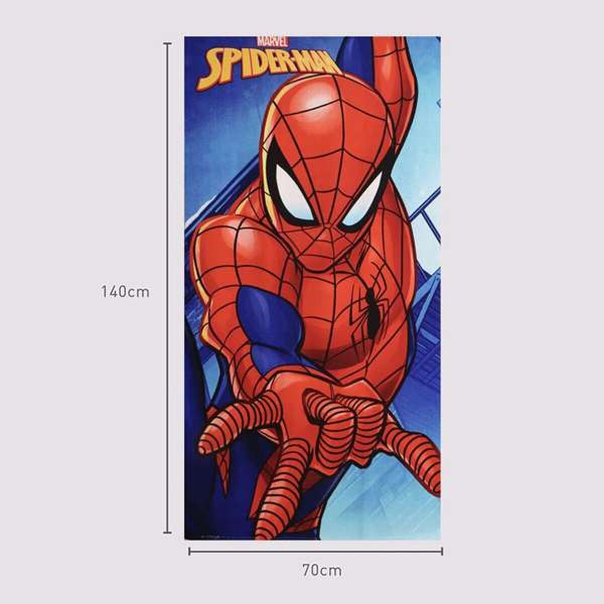 Prosop de Plajă Spider-Man Albastru 70 x 140 cm