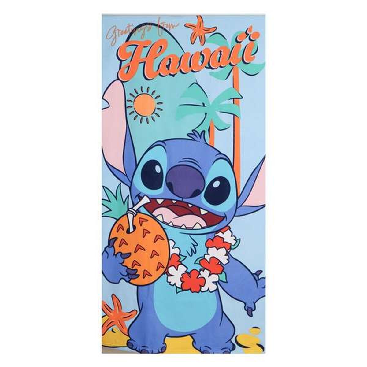 Prosop de Plajă Stitch 70 x 140 cm