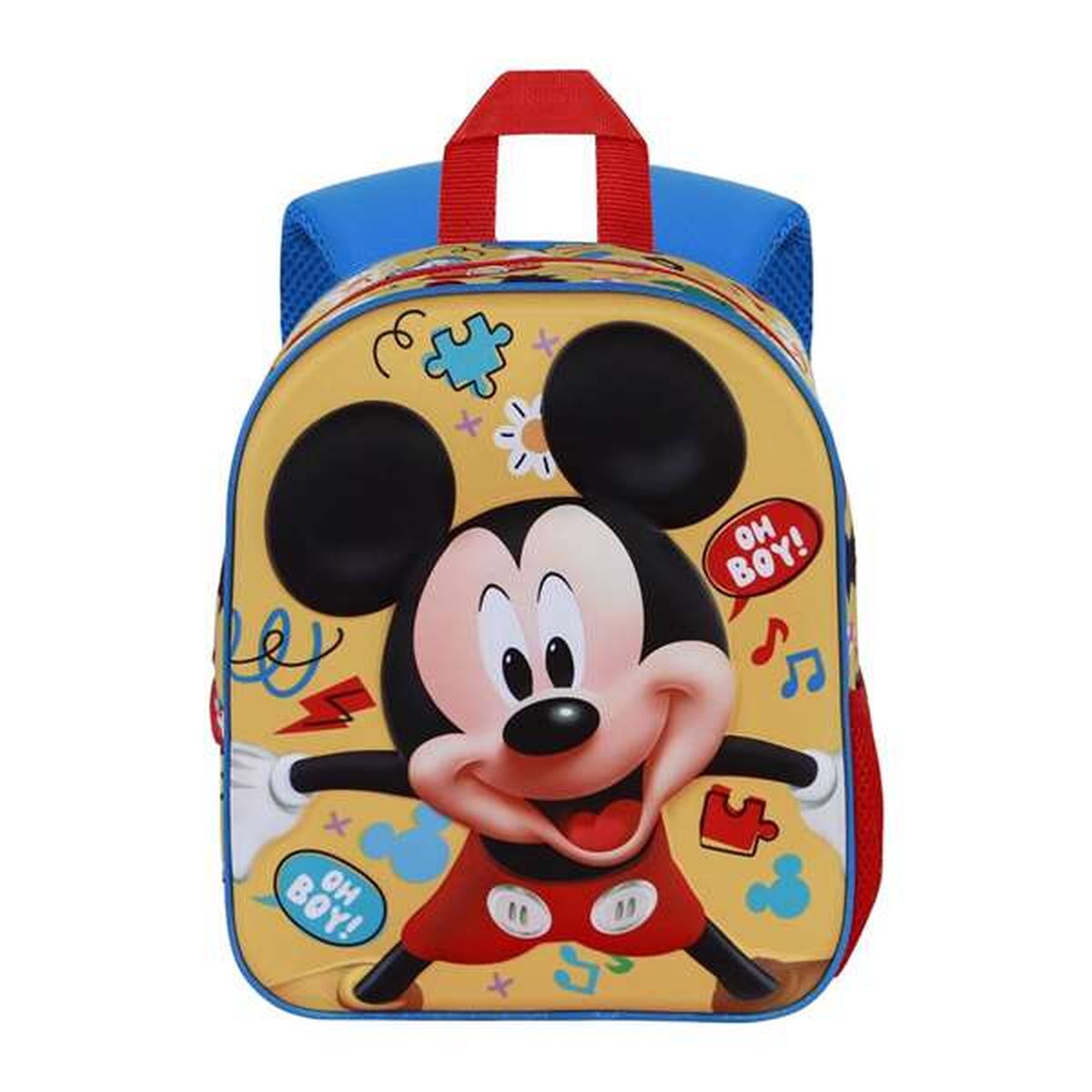 Ghiozdan Mickey Mouse Galben 30 x 25 x 10 cm