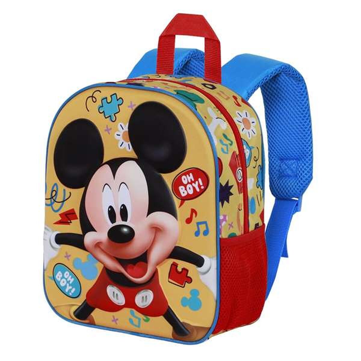 Ghiozdan Mickey Mouse Galben 30 x 25 x 10 cm