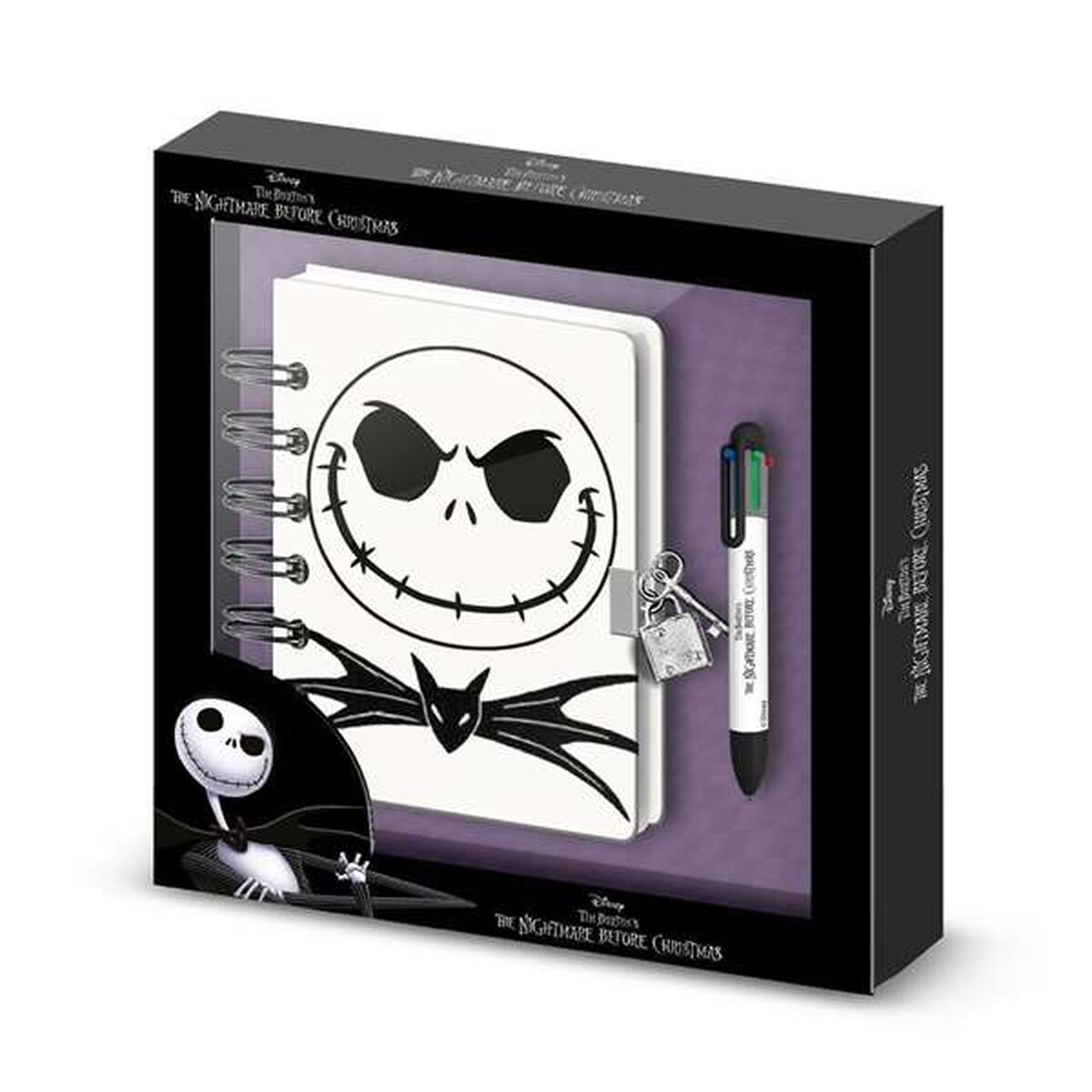 Agendă cu Accesorii The Nightmare Before Christmas Liliachiu 24 x 23 x 2,5 cm