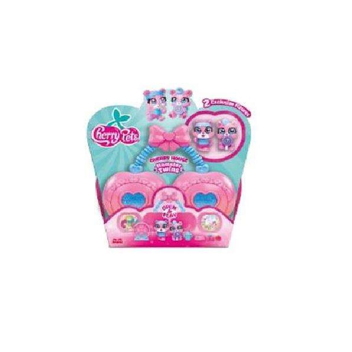 Playset Magicbox Cherry Pets Cherry Houses Hamster Twins 18,9 X 20,5 X 6,7 cm