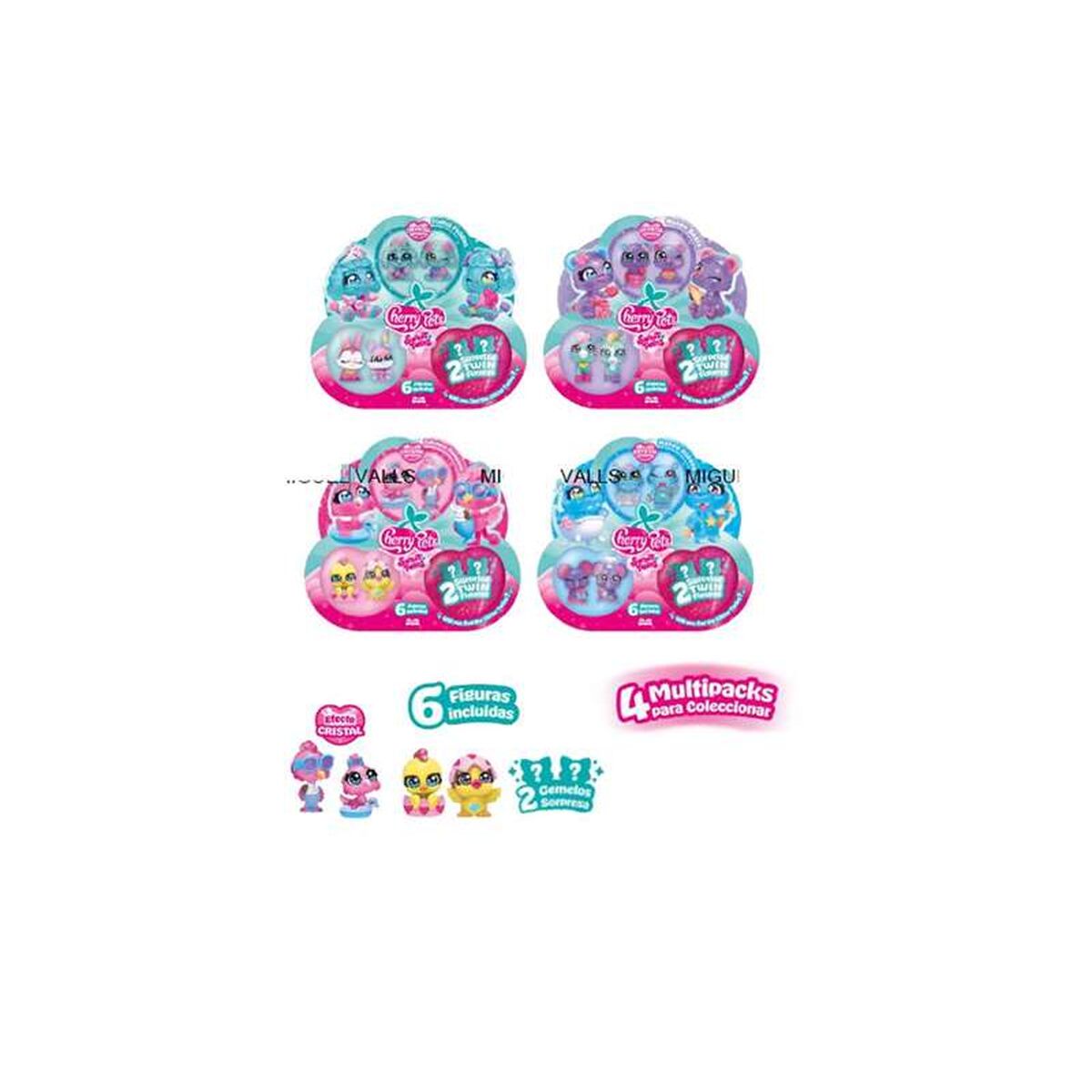 Playset Magicbox Cherry Pets Sweet Twins 20,1 X 18 X 32 cm
