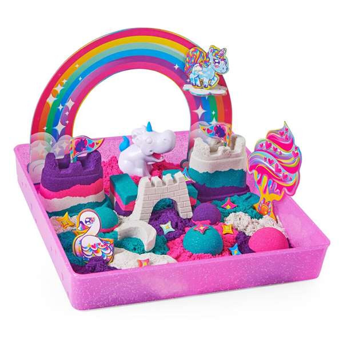 Set de Lucru Manual Spin Master Kingdom of Unicorns Box Multicolor