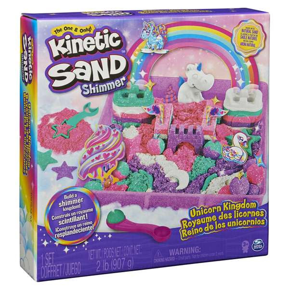 Set de Lucru Manual Spin Master Kingdom of Unicorns Box Multicolor