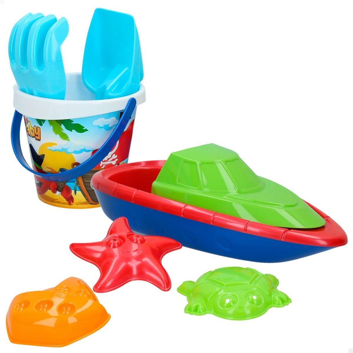 Set de jucării de plajă Colorbaby