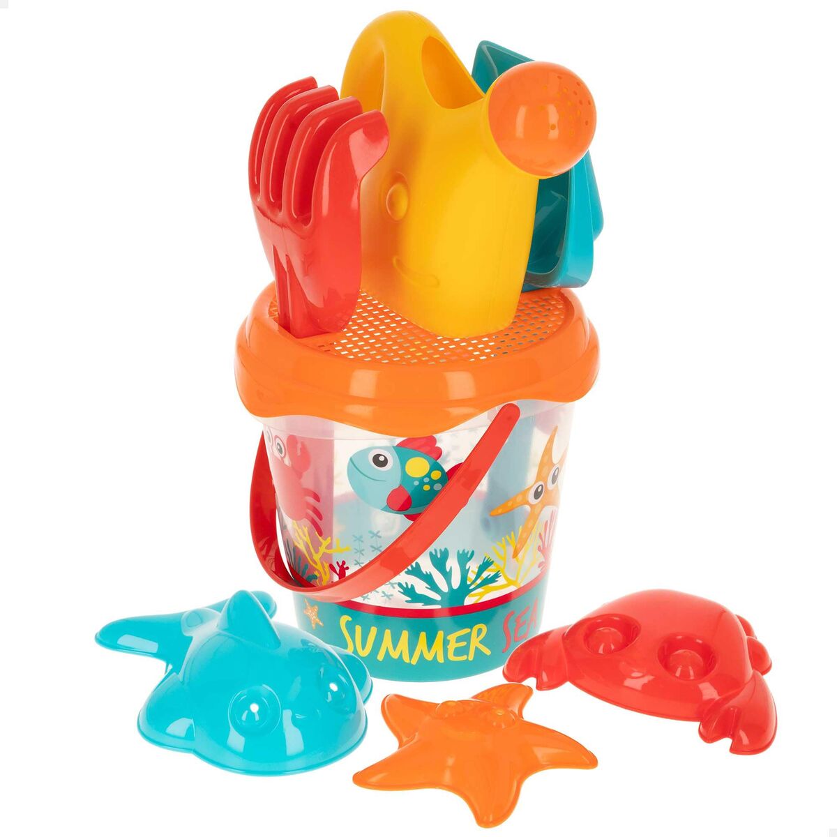 Set de jucării de plajă Colorbaby 18 cm