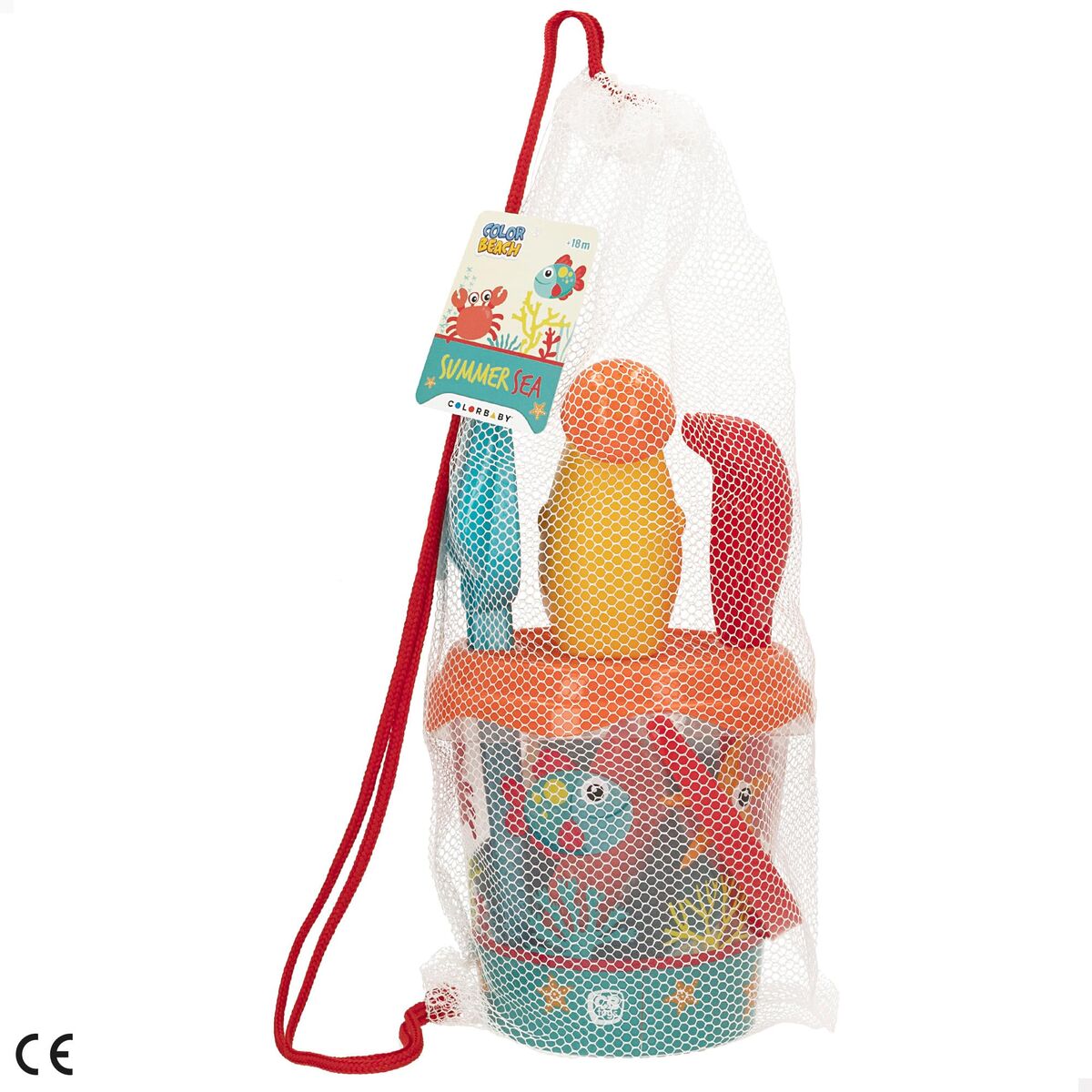 Set de jucării de plajă Colorbaby 18 cm