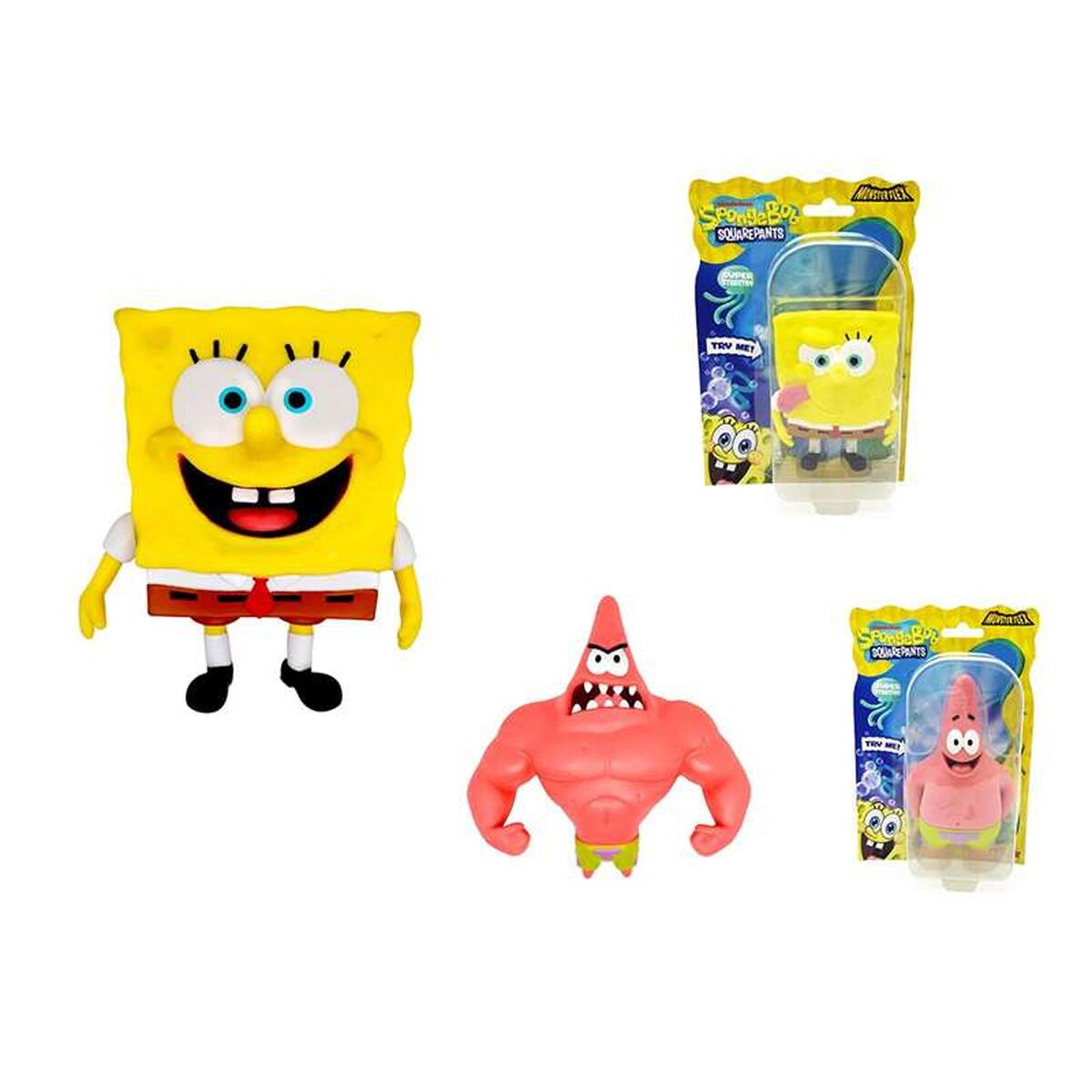 Figurină de Acțiune Spongebob Monsterflex