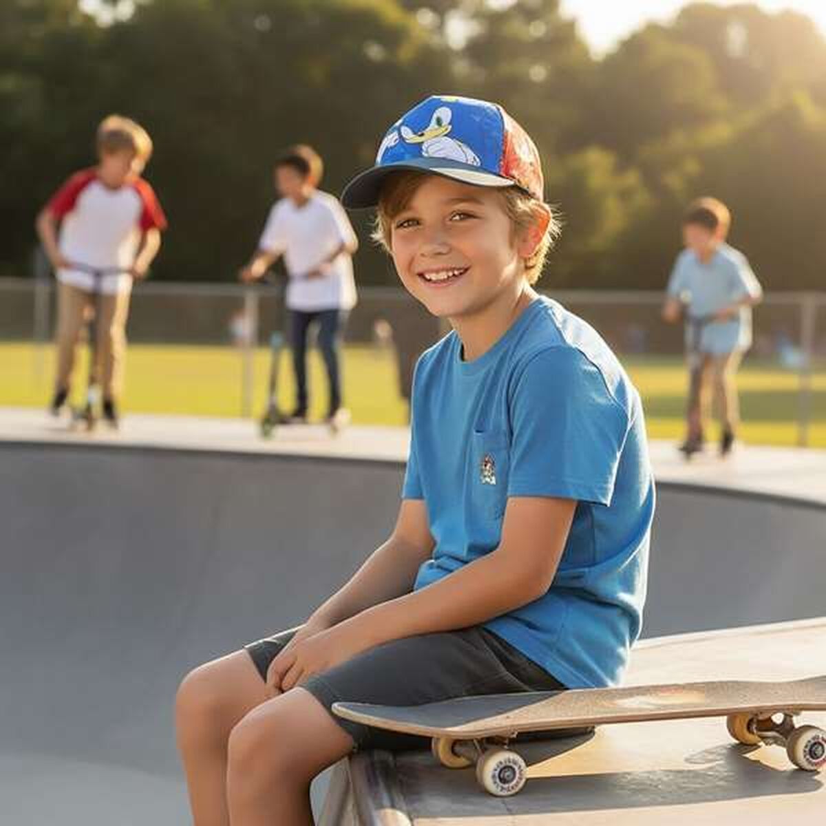 Șapcă pentru Copii Sonic Multicolor