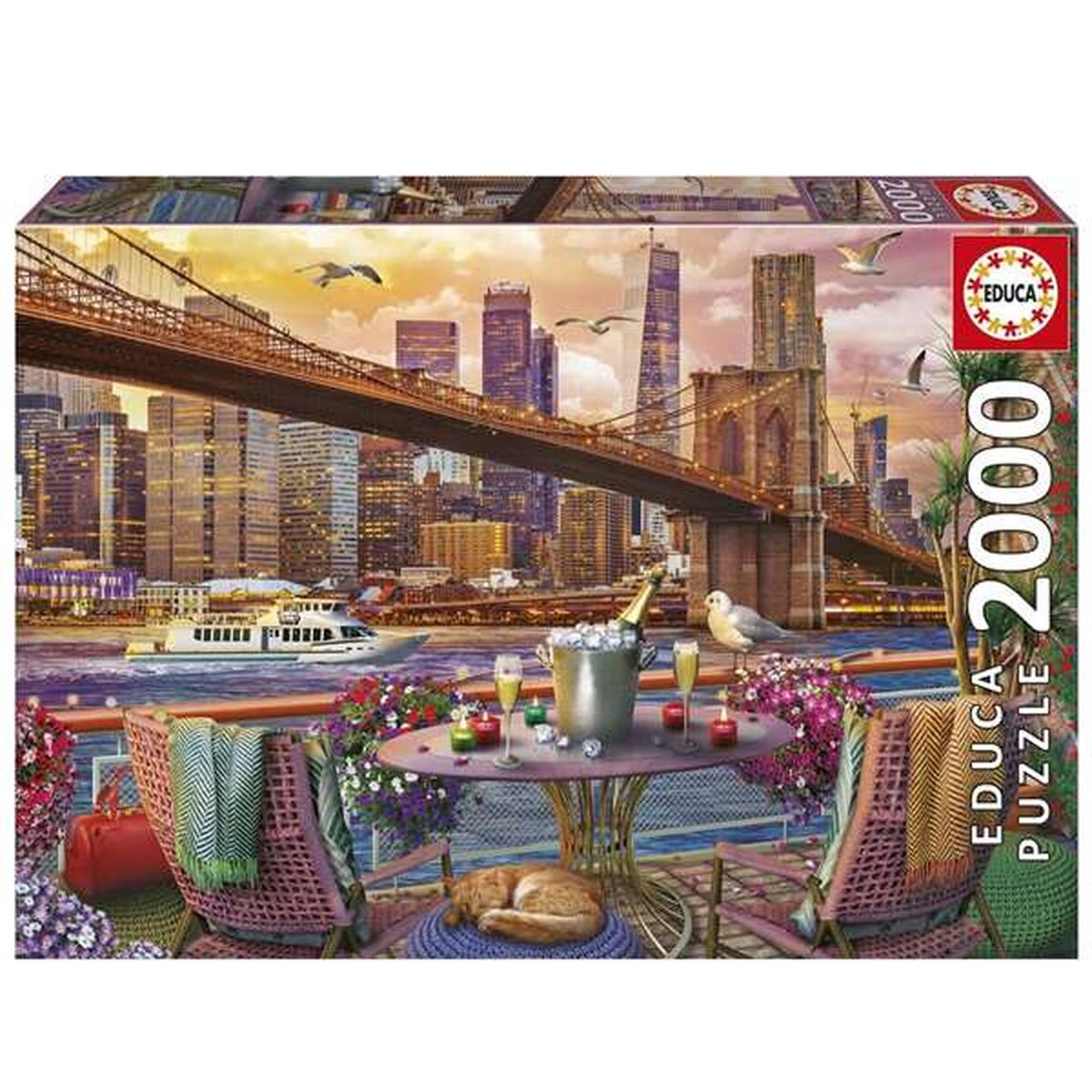 Puzzle Educa New York 2000 Piese