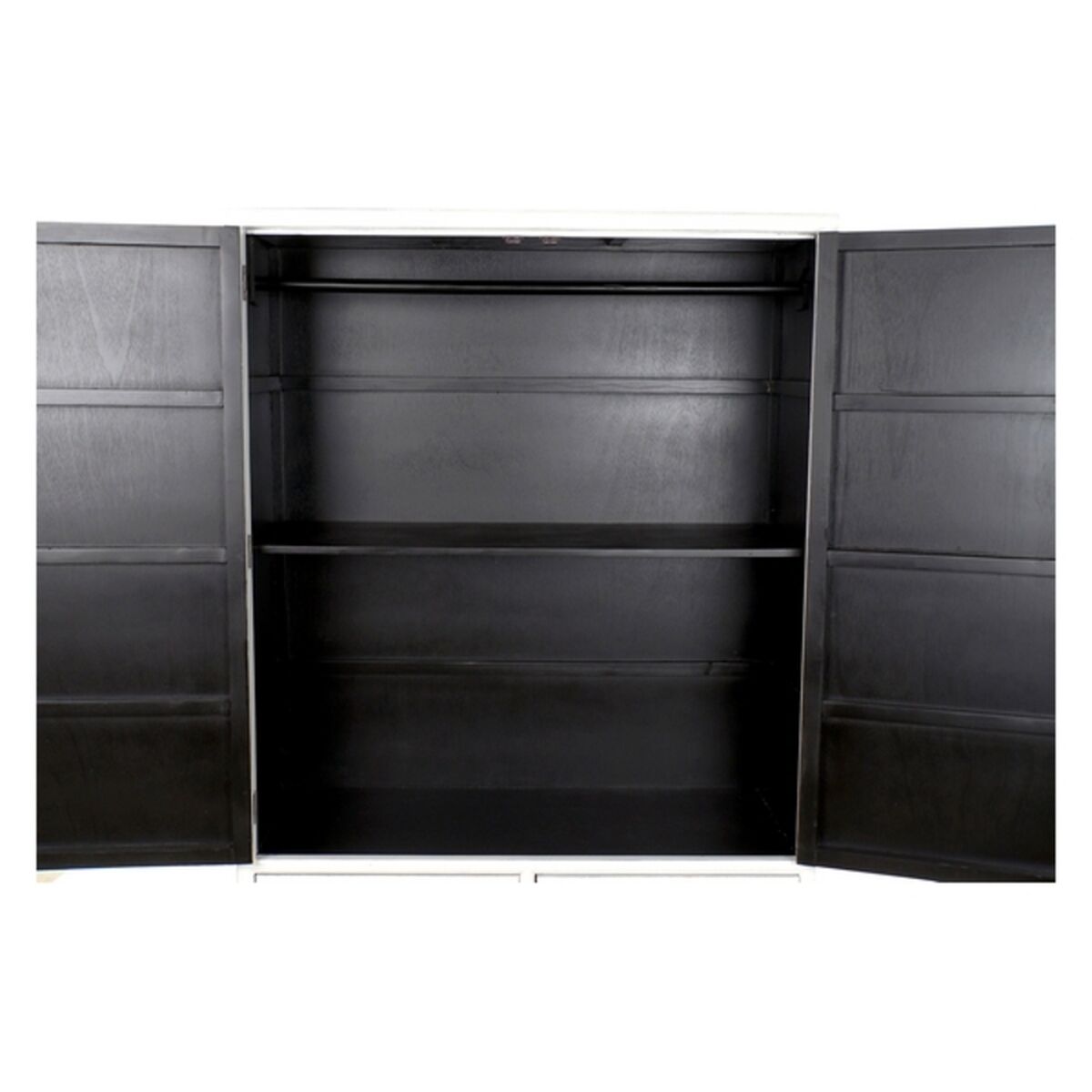 Dulap DKD Home Decor Alb Auriu* Metal Plop 120 x 50 x 175 cm